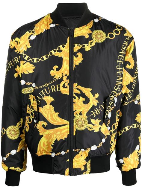 versace jean couture jacket|versace jean jacket sale.